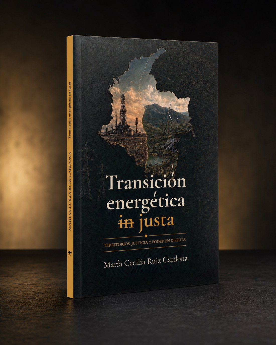 Libro Transición energética in justa en formato 3D